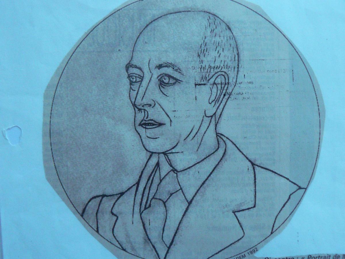 Picasso. « portrait de manuel de Falla » 1920