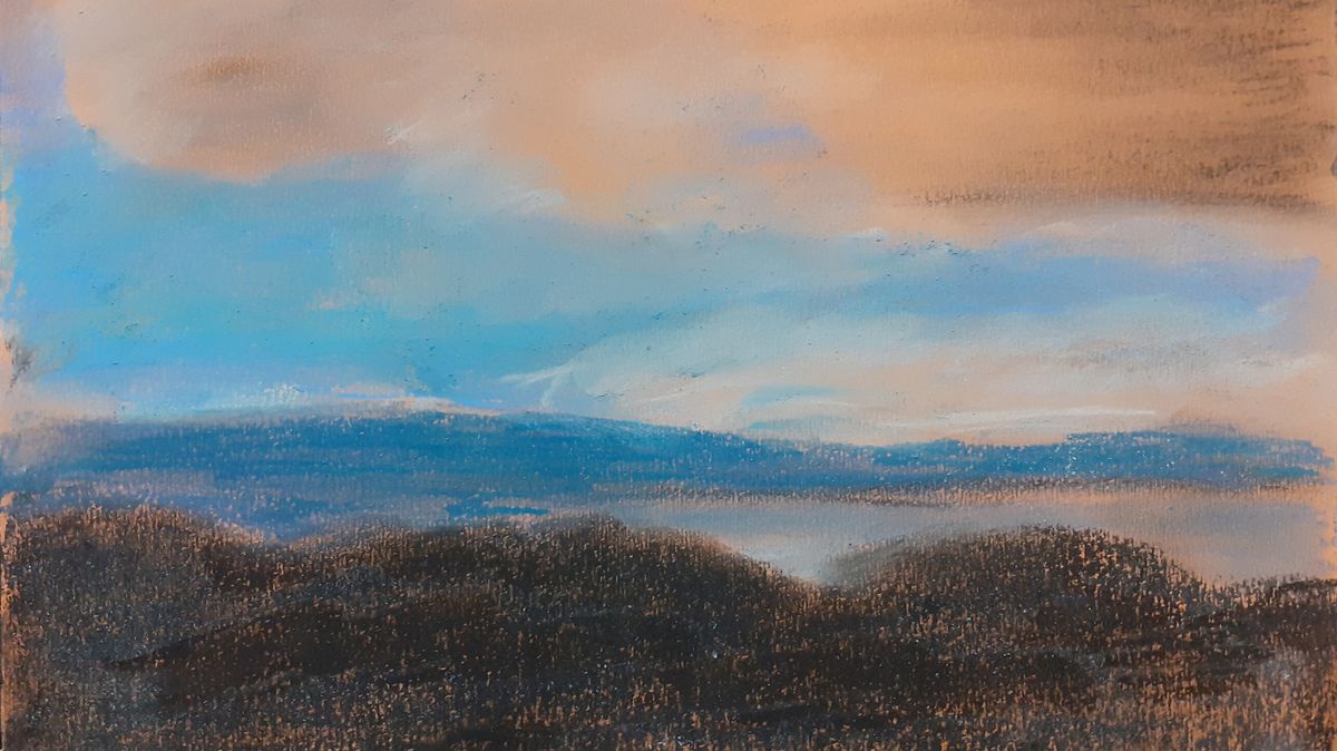 pastel de ciel
