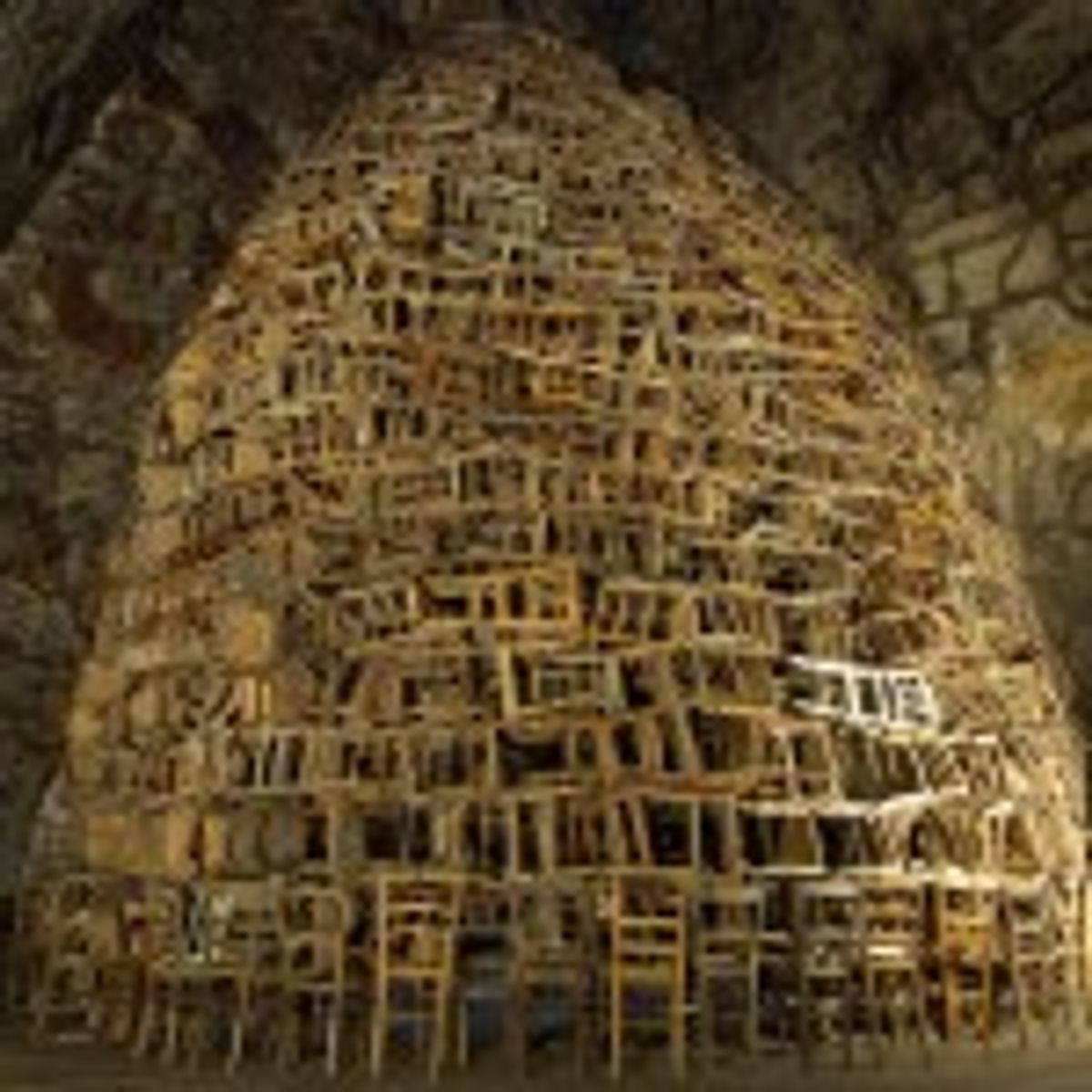 cathédrale de chaises. 2007