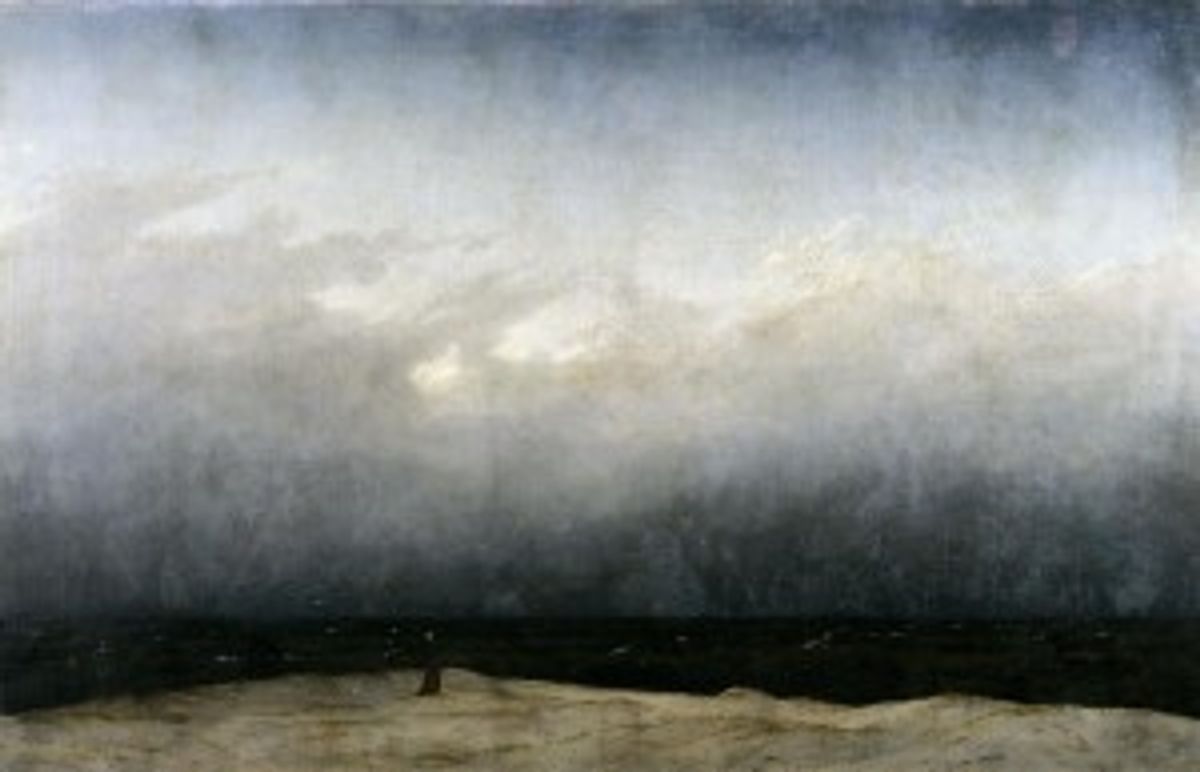 caspar david friedrich. moine au bord de la mer.1808-09.j
