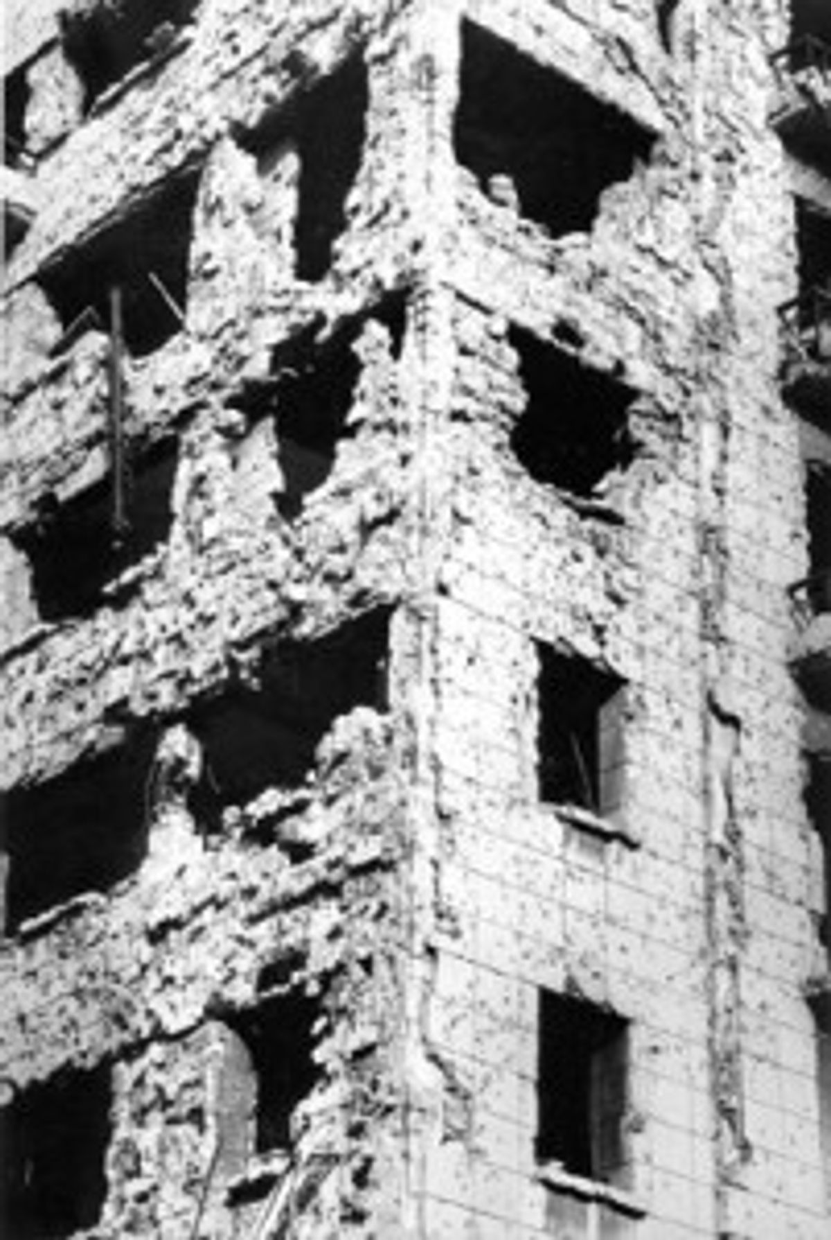 Sophie Ristelhueber, Beyrouth, 1984, tirage argentique n&b, Cabinet des estampes, Genève-
