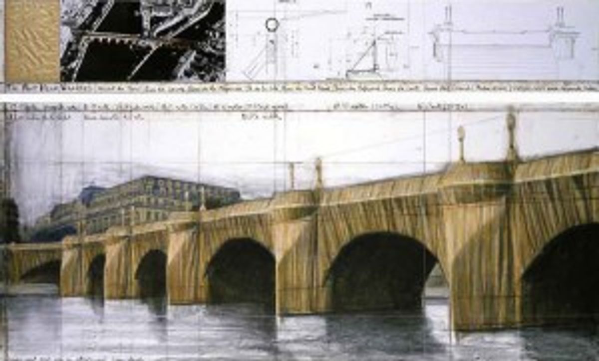 pont neuf par Christo 1980