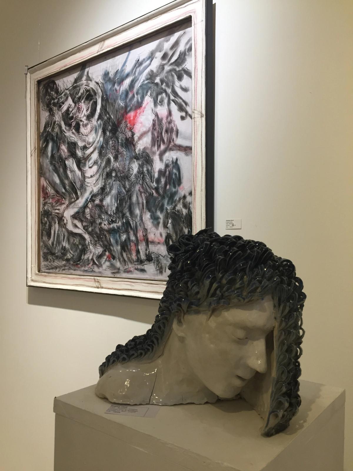Dante à la galerie POINT ROUGE jusqu’au 4 juillet