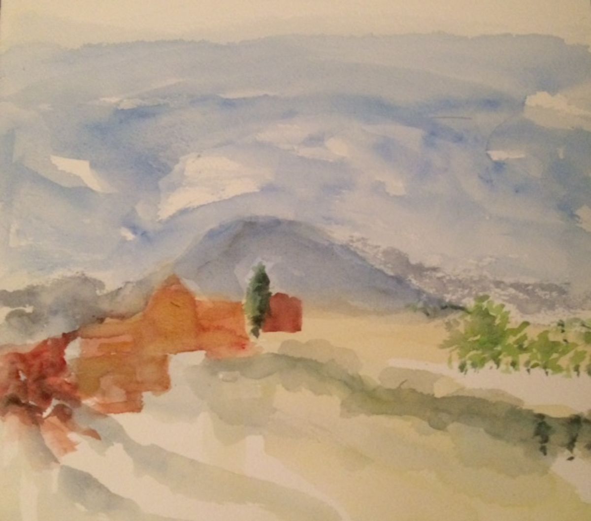 correction aquarellesèche