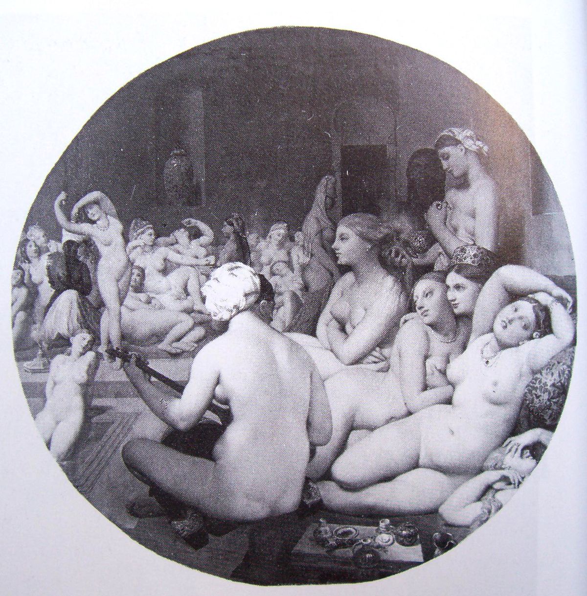 le bain turc (Ingres. 1862)
