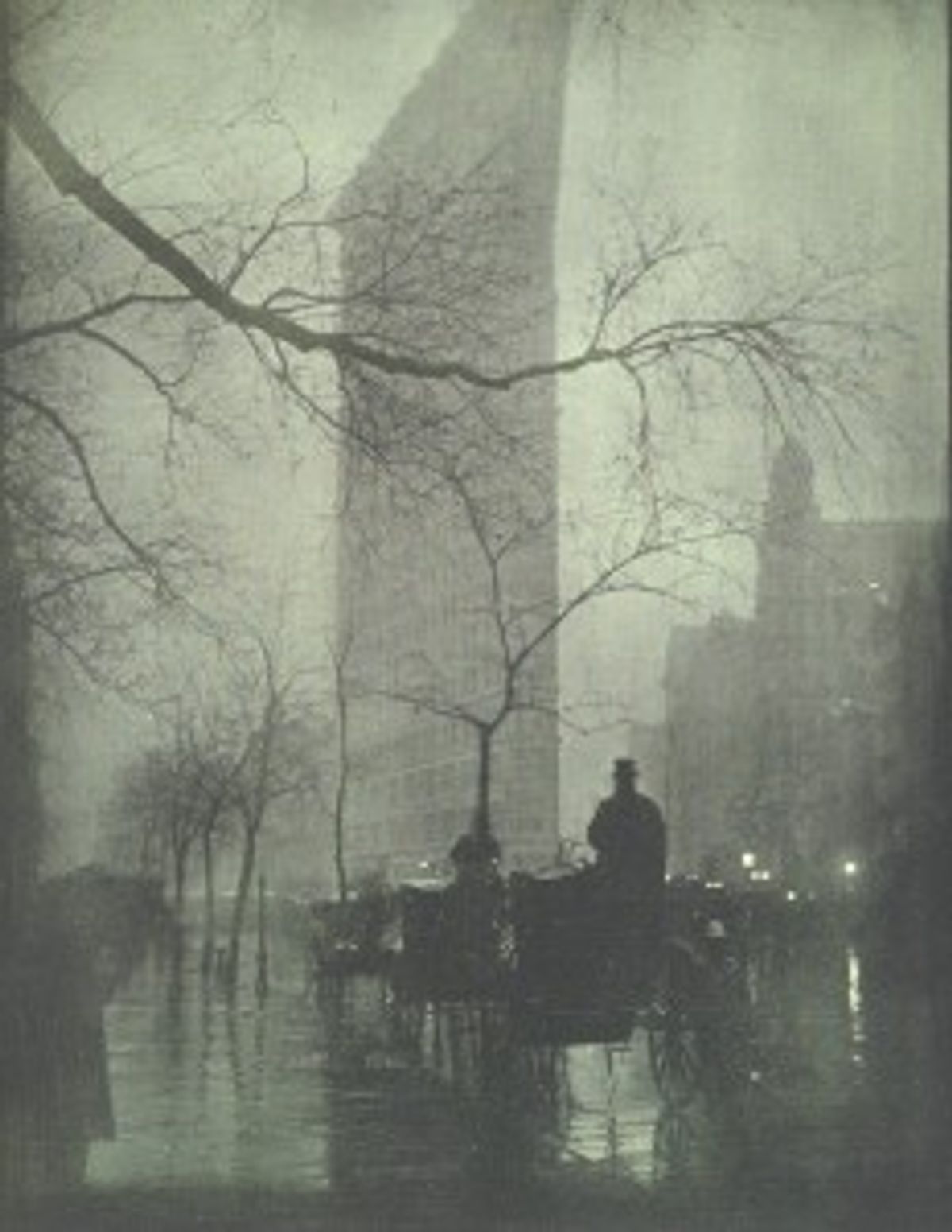 « New York. The Flatiron Evening » de Steichen (1906)