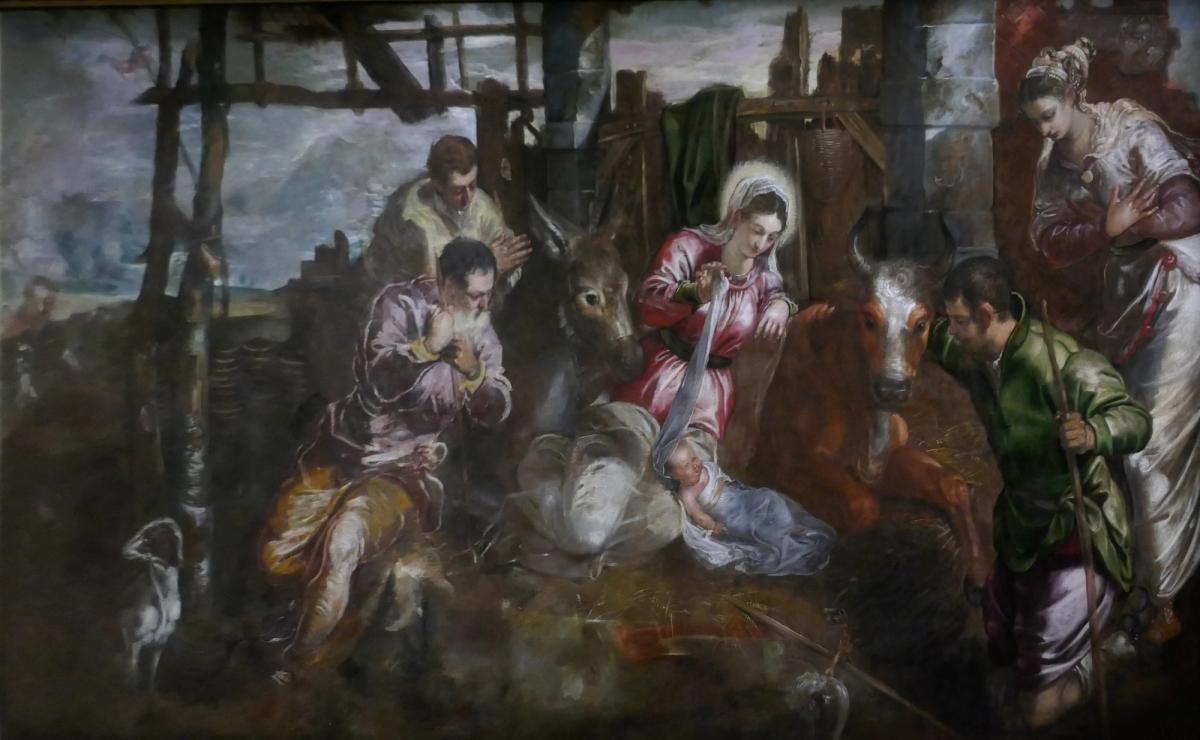"adoration des bergers" 1555. St Eustache Paris