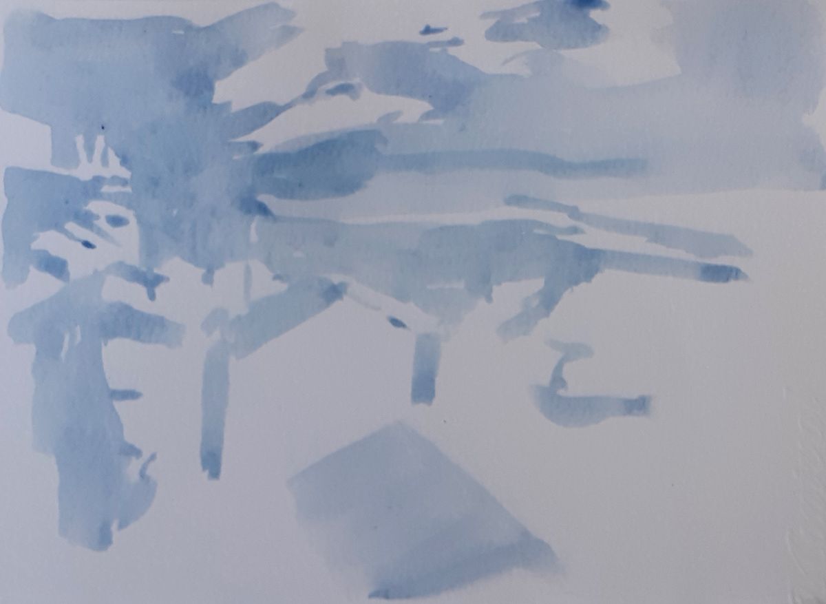 aquarelle sèche