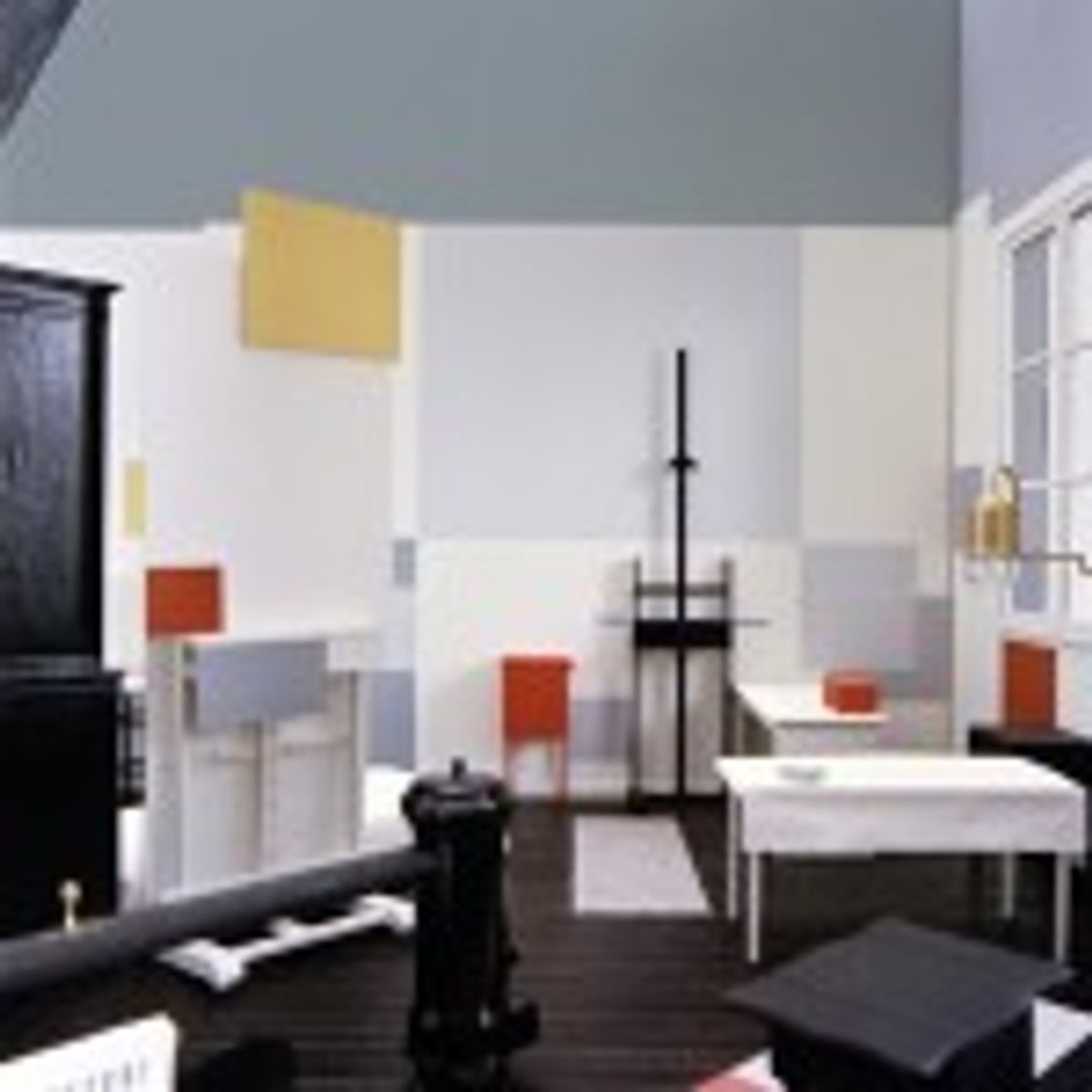 atelier de Mondrian rue du Départ à Paris