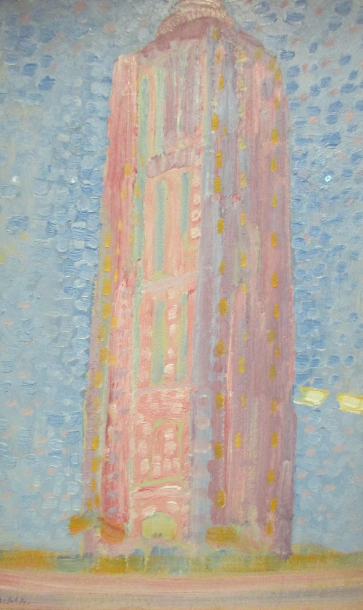 Piet_Mondriaan. « phare à Westkapelle ». 1909