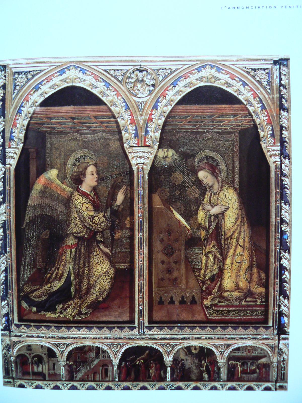 annonciation de Brescia vers 1430-35 par Jacopo bellini