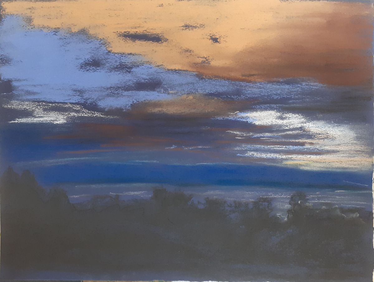 pastel de ciel