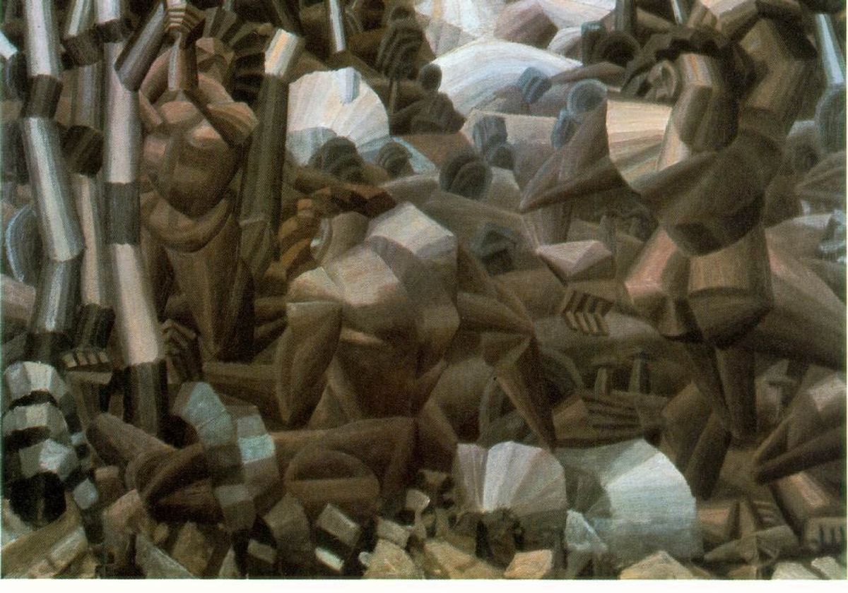 F. Léger. « nus dans la forêt » 1909-10