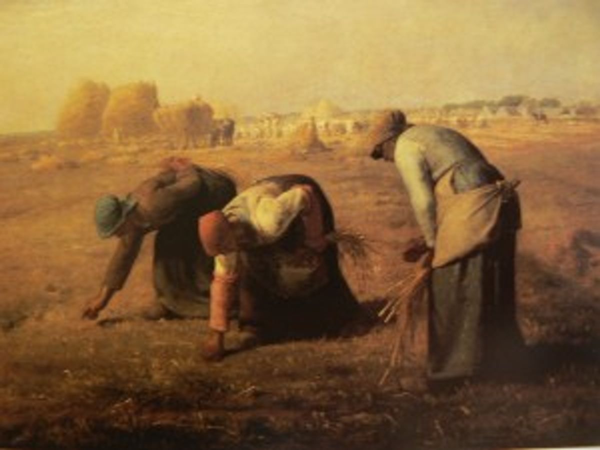 Millet. les glaneuses. 57