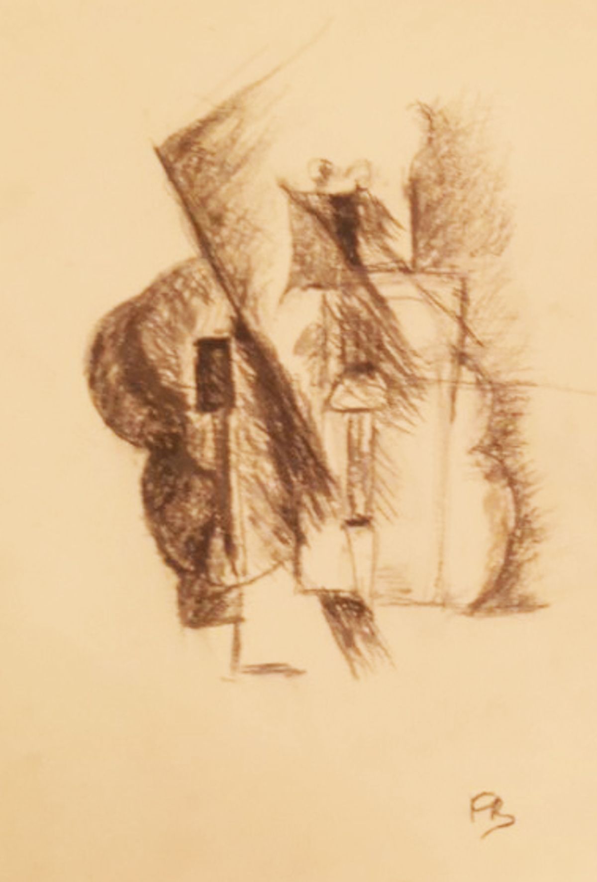 dessin cubiste