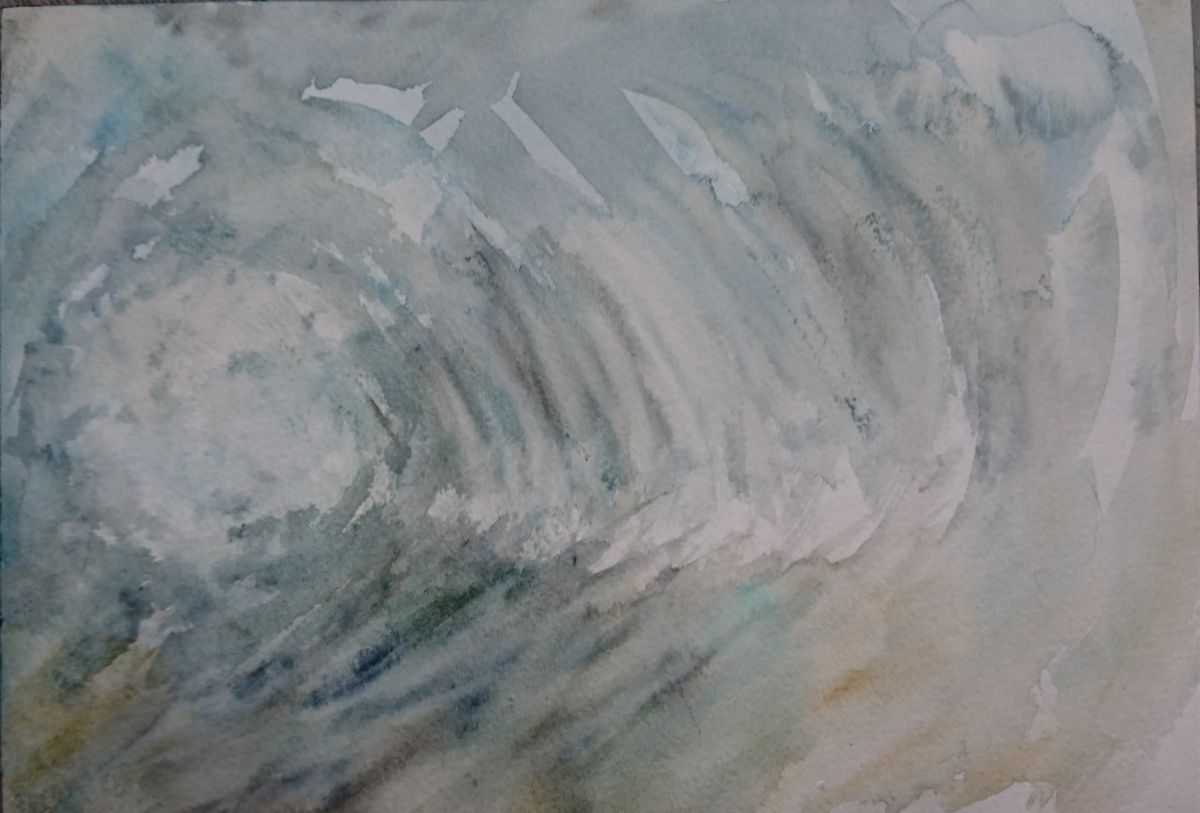 aquarelle humide
