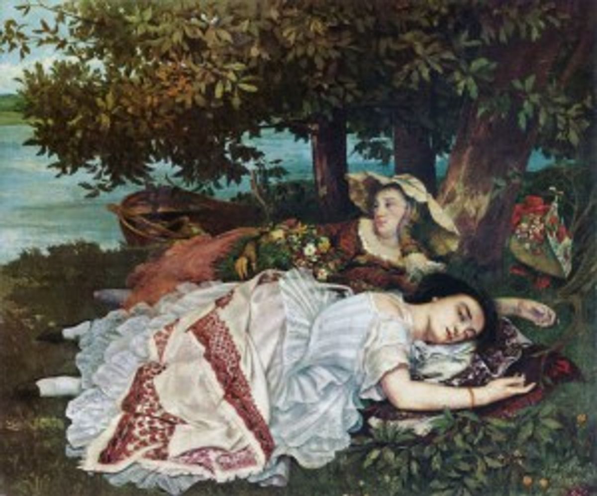 « Les demoiselles des bords de la Seine » (Paris, Petit Palais),