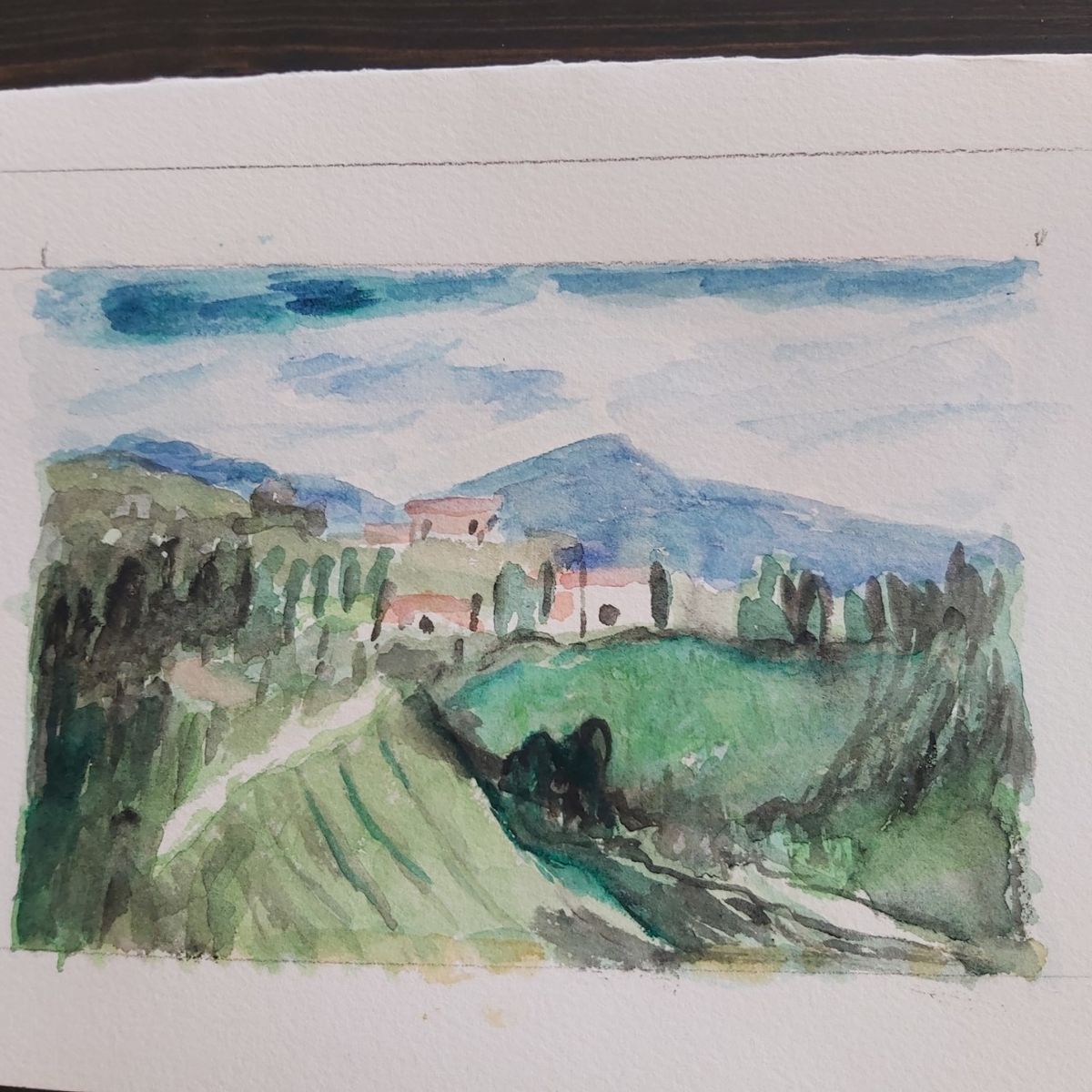 correction aquarellesèche