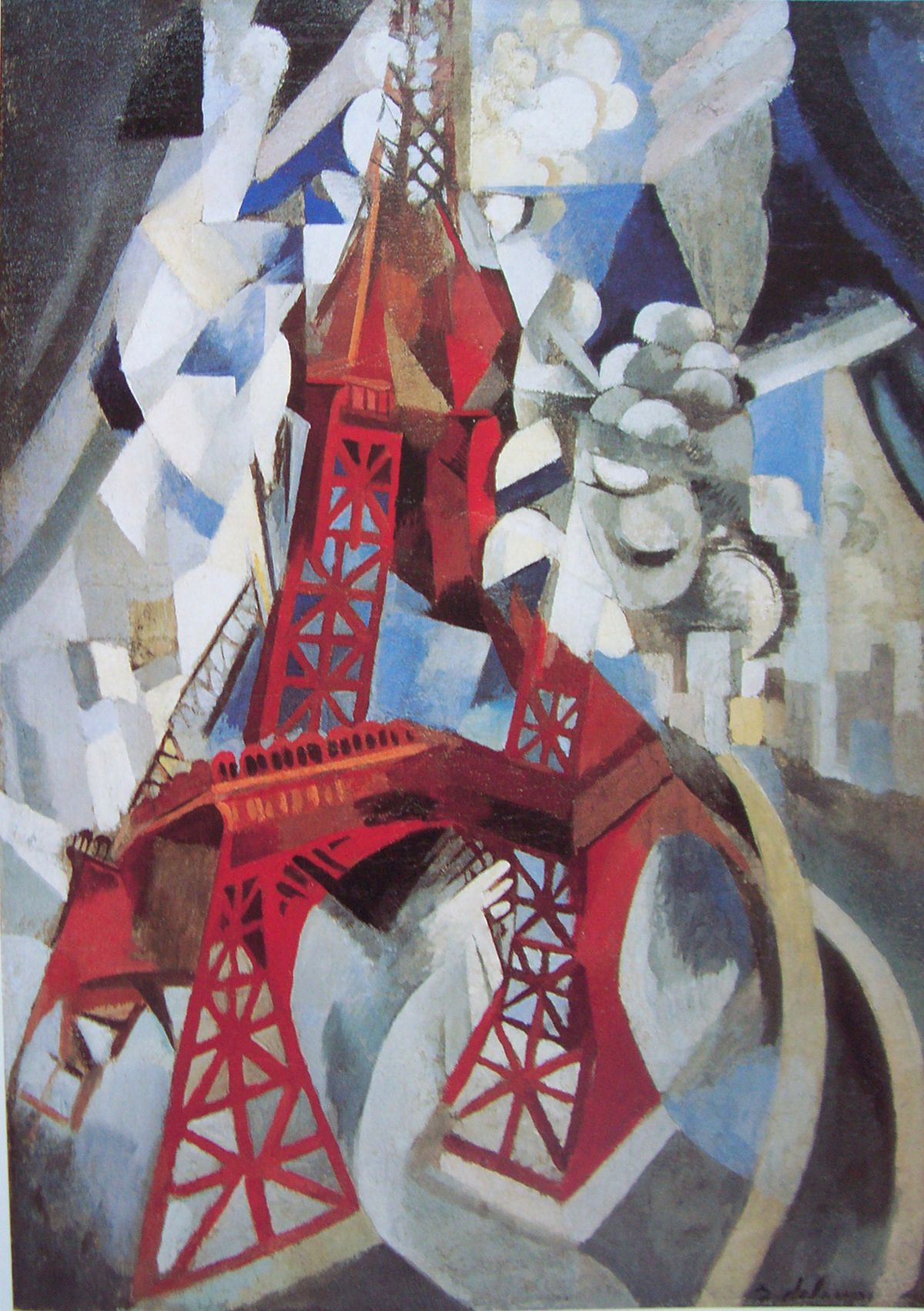 Ropbert Delaunay. « Tour Eiffel » 1911