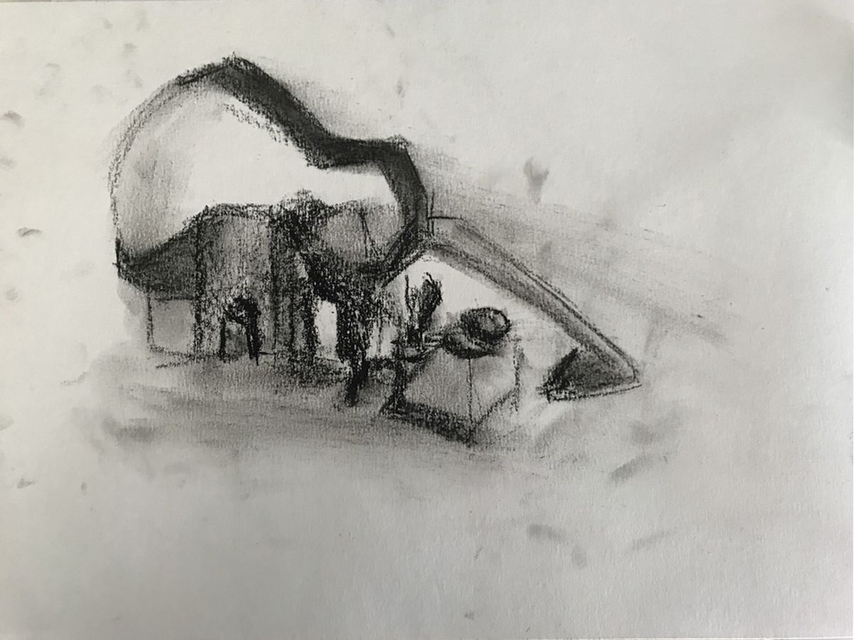 dessin cubiste