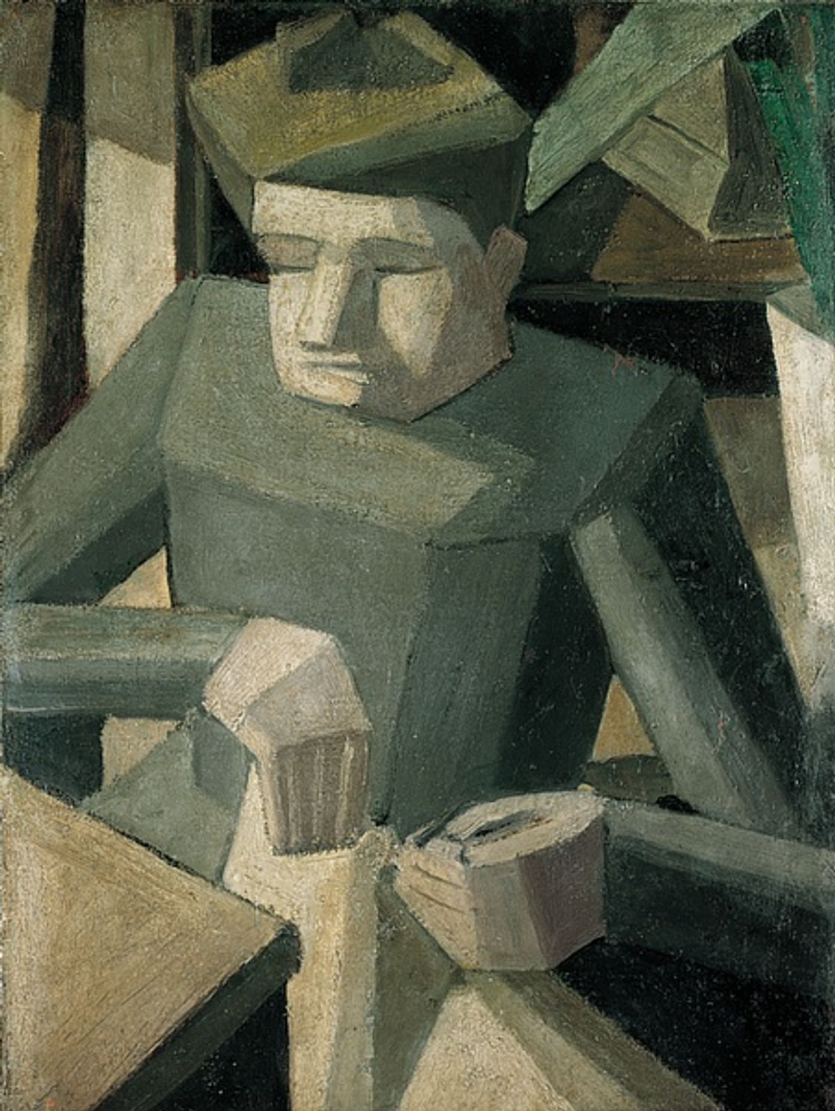 F. Léger. « la couseuse » 1909-10