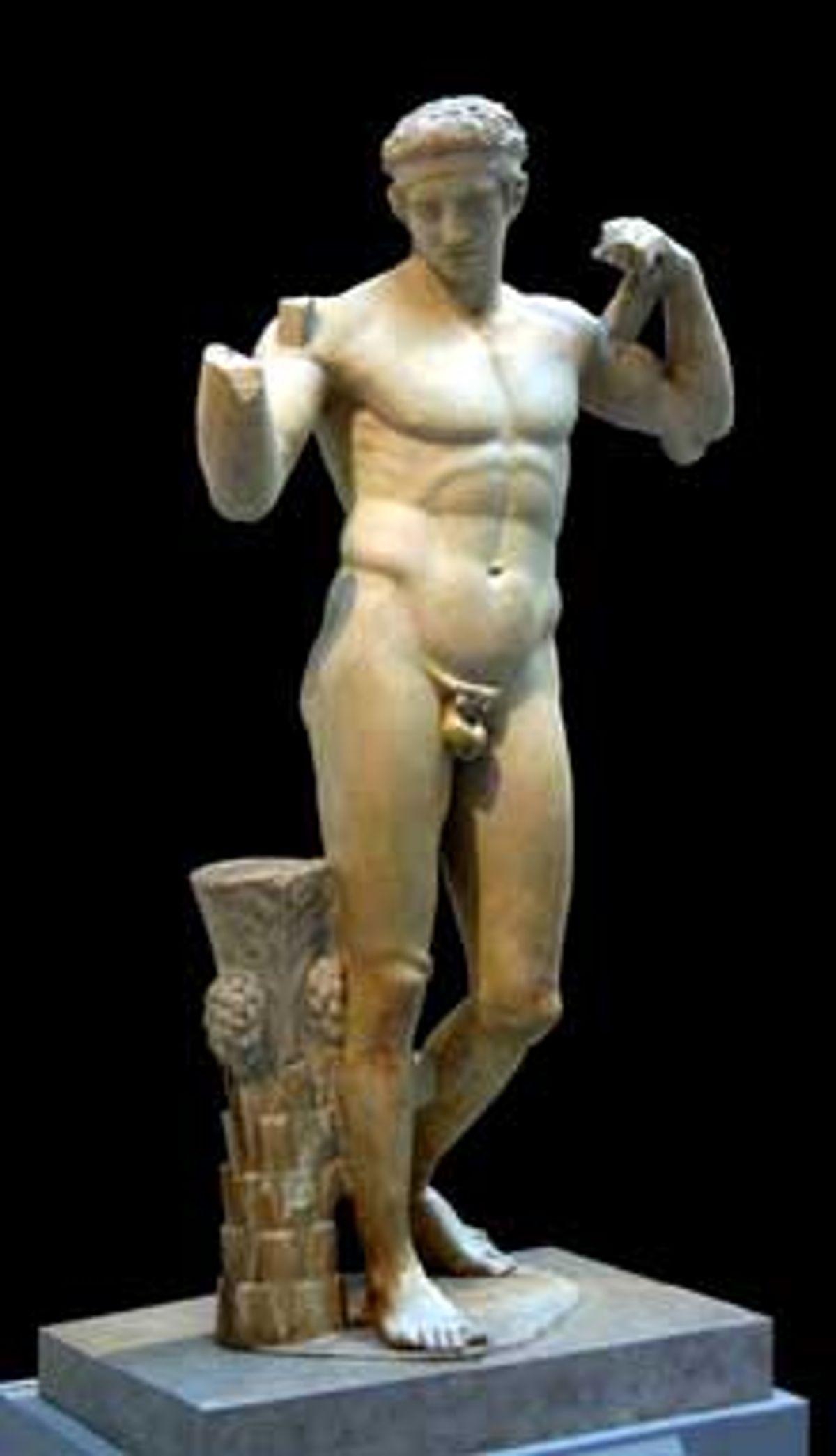 l'harmonie dominant la discorde, scultpure de Récipon en 1900