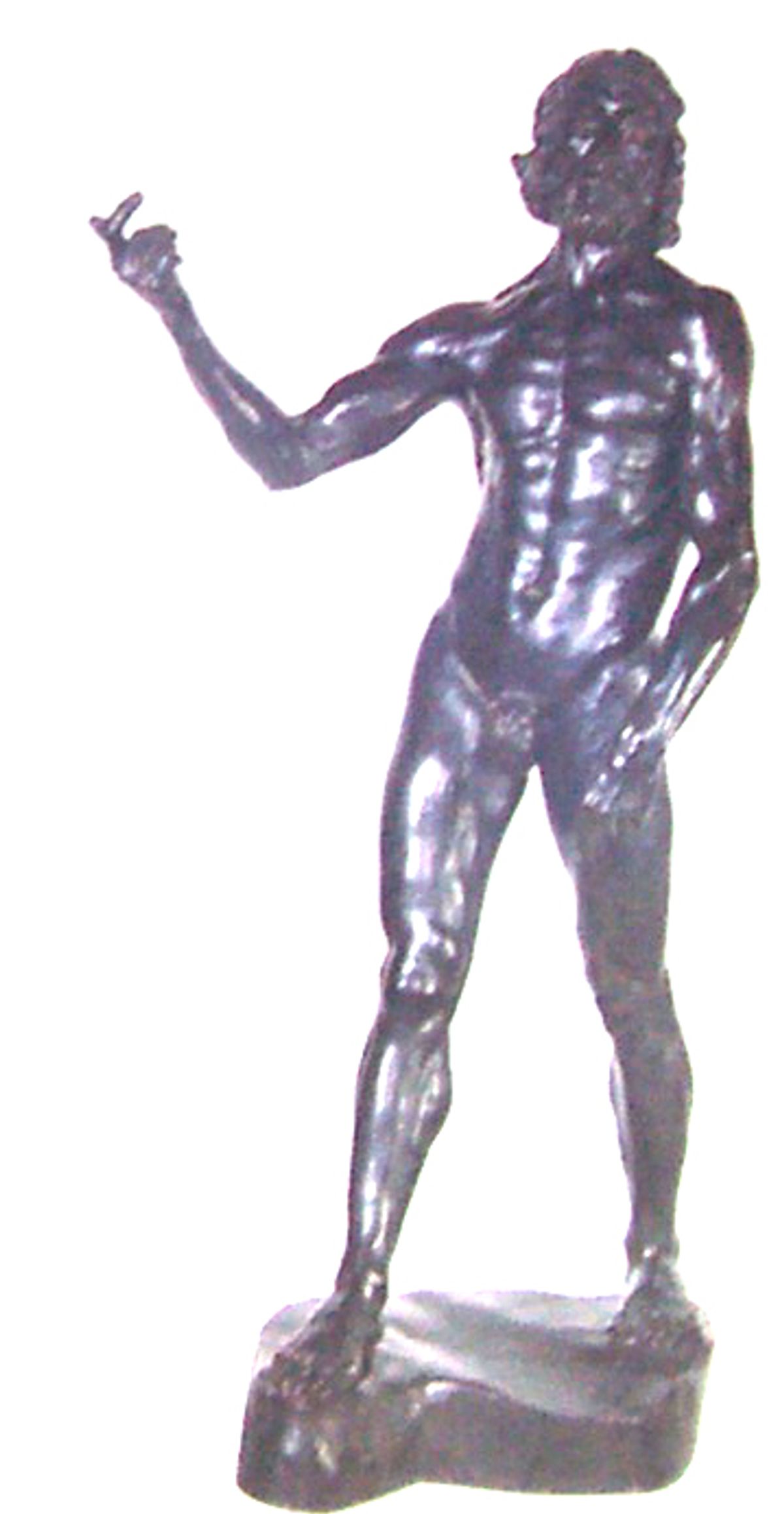 l'harmonie dominant la discorde, scultpure de Récipon en 1900