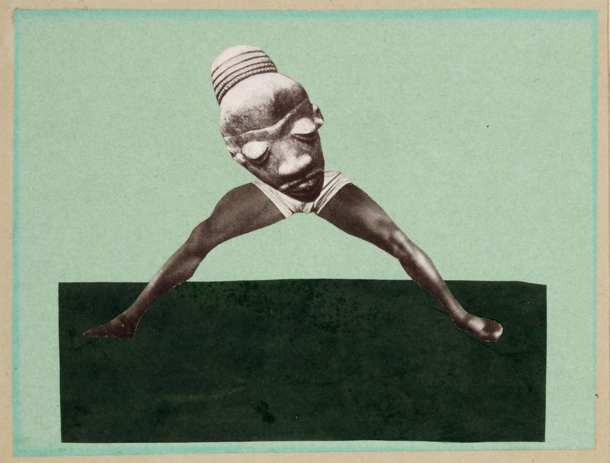 Hannah Höch « “sans titre“ (aus einem ethnographischen museum XII) 1930. Hambourg museum für Kunst und Gewerbe Hamburg ». 1921