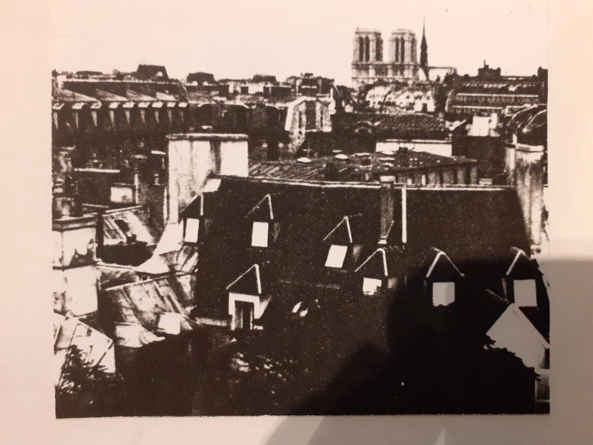 vue de sa fenêtre, 13 rue de l’ancienne cmoédie