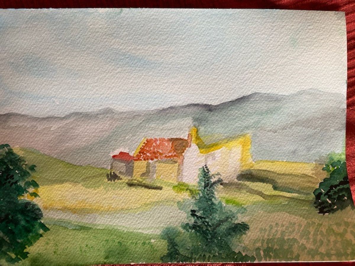 correction aquarellesèche