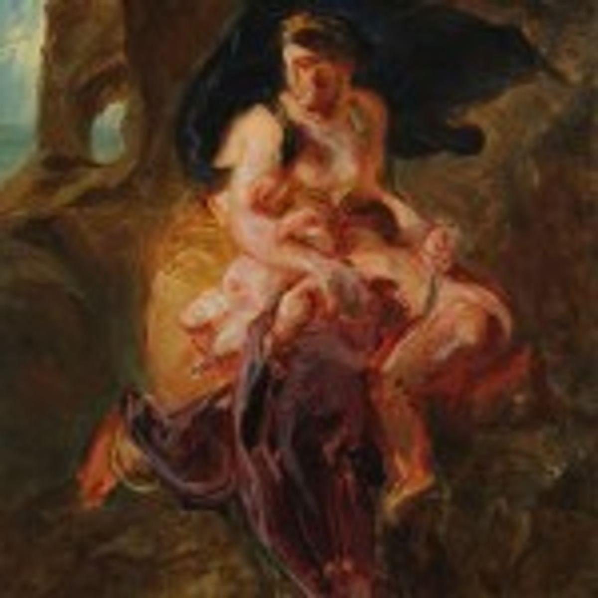 Médée furieuse. vers 1836. Musée de Lille