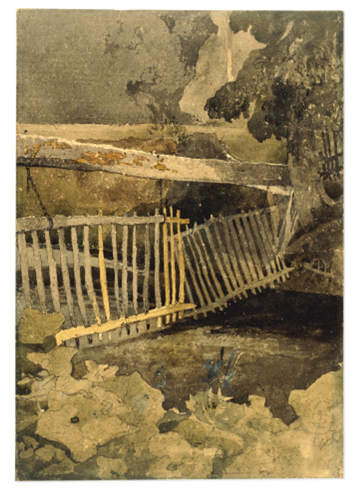 aquarelle sèche