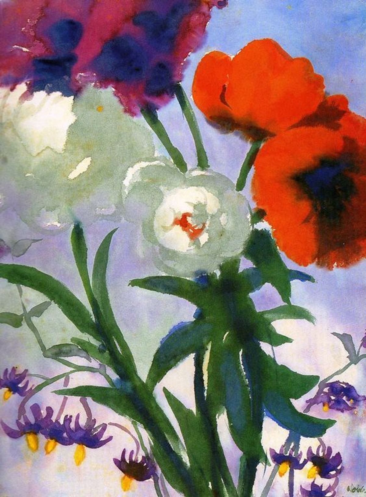 les fleurs de nolde