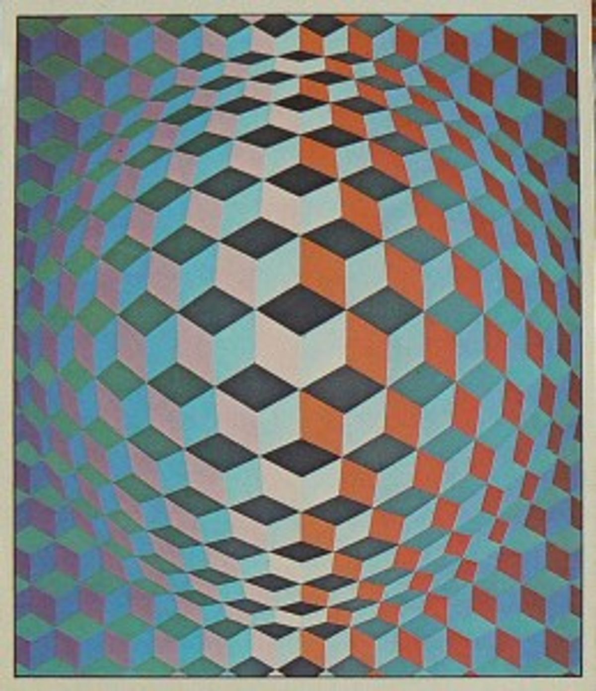 012.vasarely .Cheyt-G. 1970