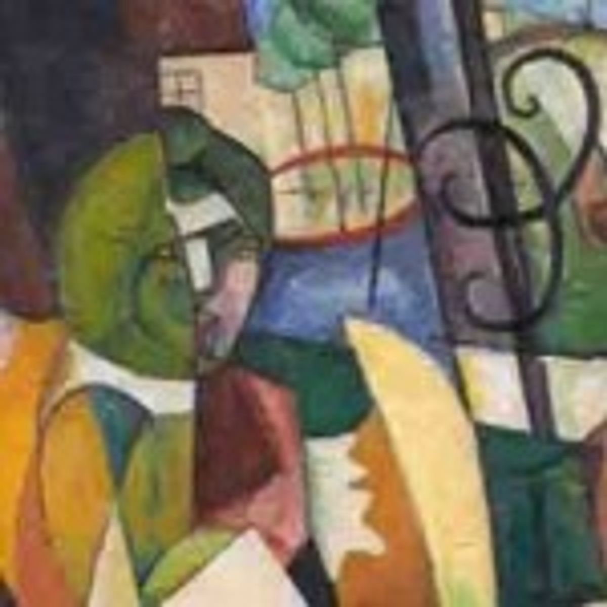 gleizes_la_mre_et_la_soeur_de_artiste_1914 détail