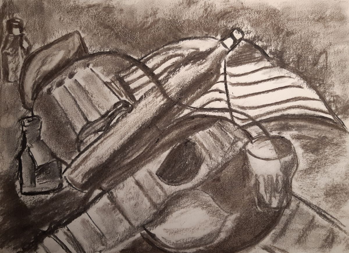 dessin cubiste