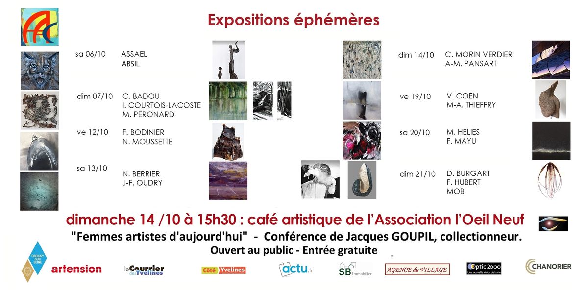 salon de Croissy-sur-Seine du 5 au 21 octobre