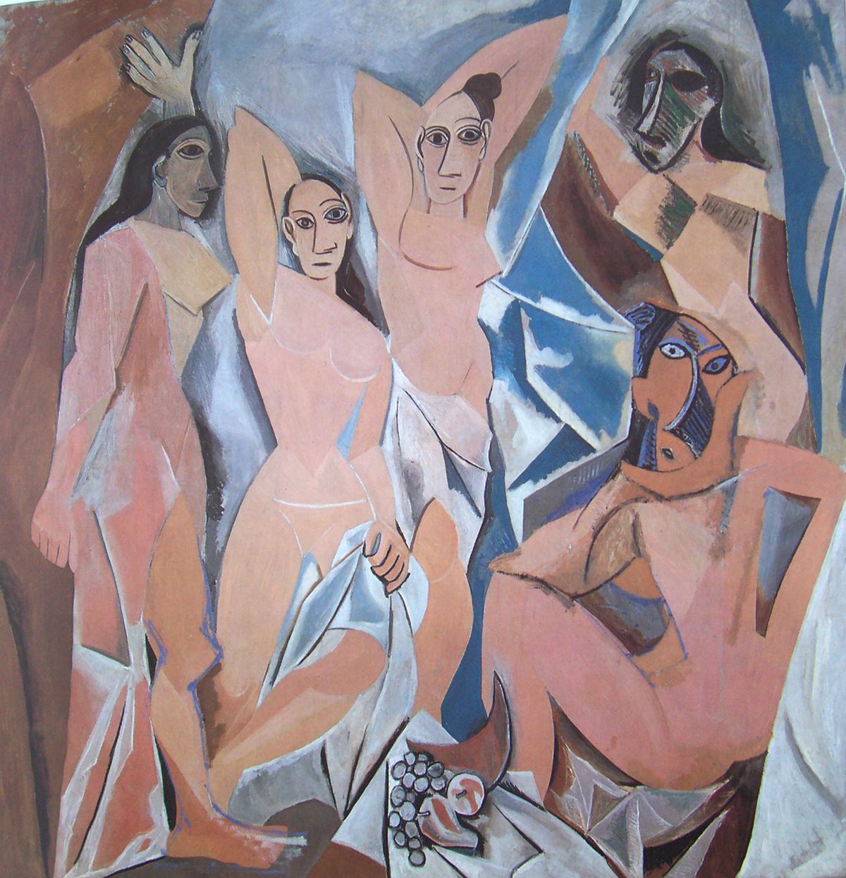 les demoiselles d'avignon (Picasso 1907)