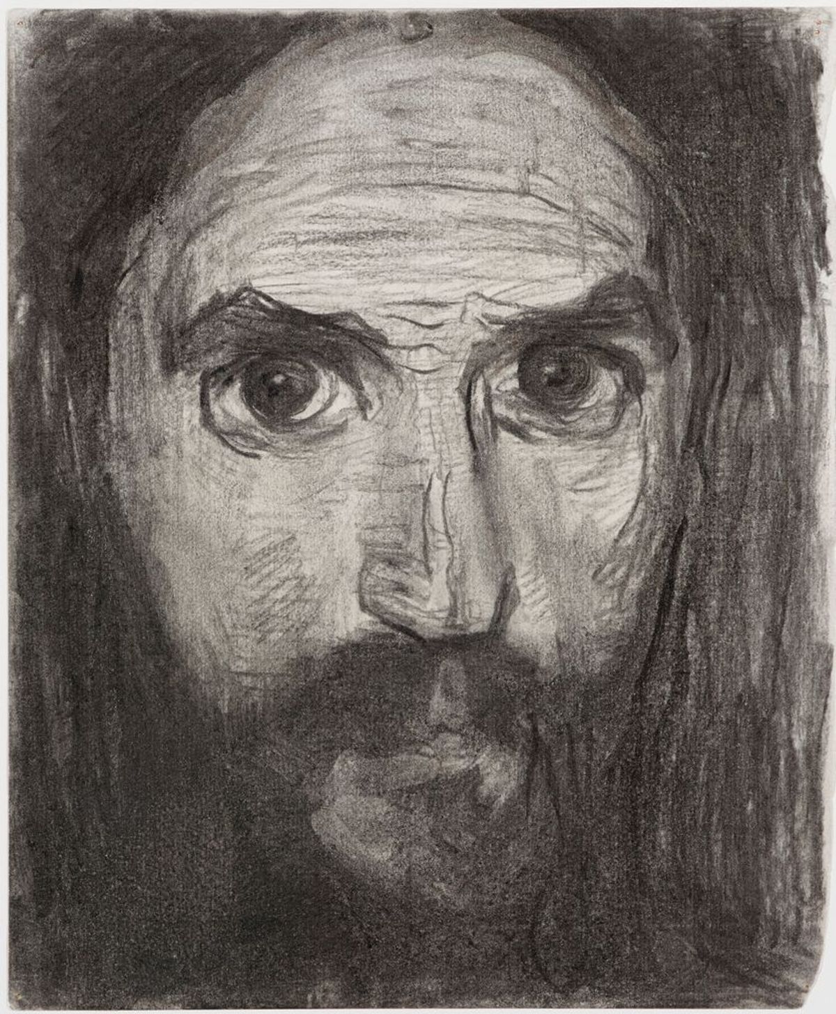 « autoportrait ».1908-09. musée de la Haye