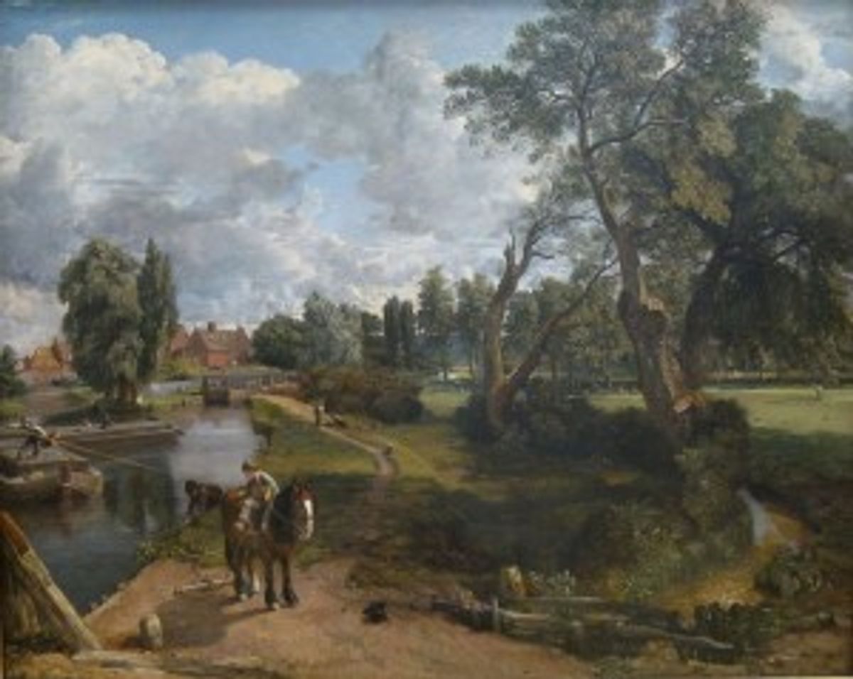 Constable. « moulin de Flatford » 1816-17