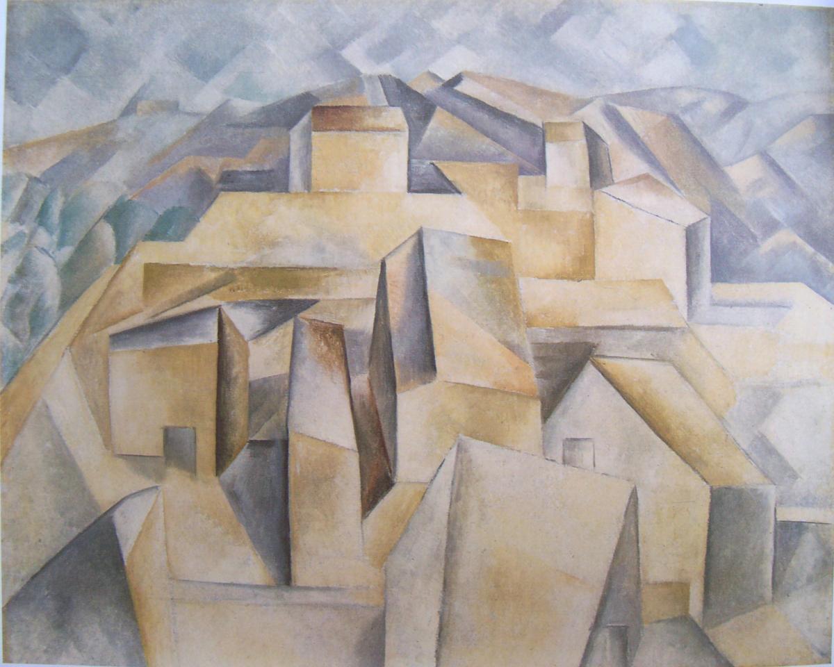 Picasso. « maisons sur la colline à Horta de Ebro ». été 1909