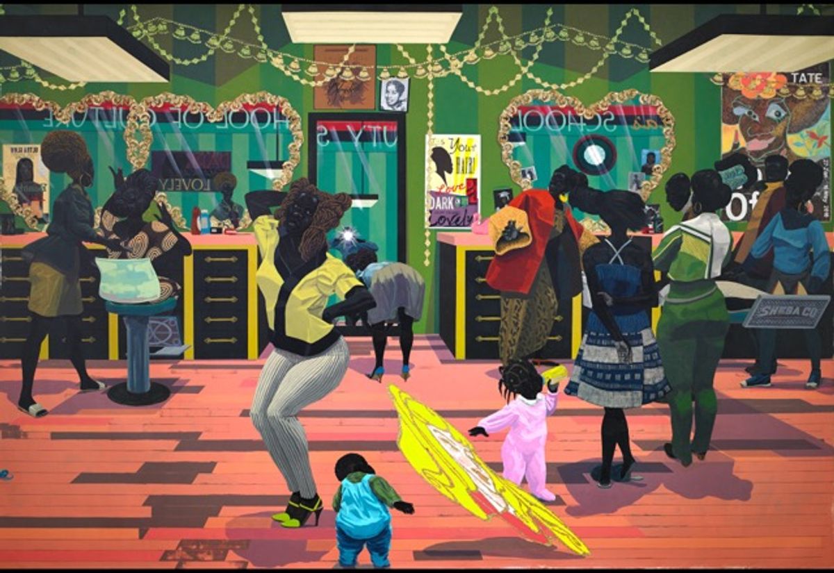 © Kerry James Marshall Courtesy de l'artiste et Jack Shainman Gallery, New York Photo : M. Sean Pathasema