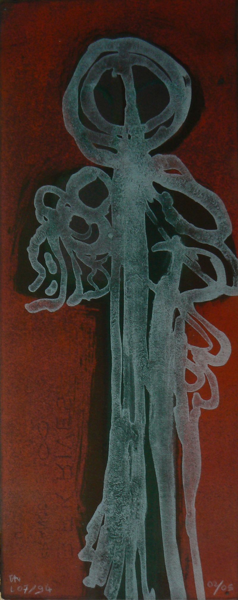  : abyssal lithographie 93L01 32,5x13