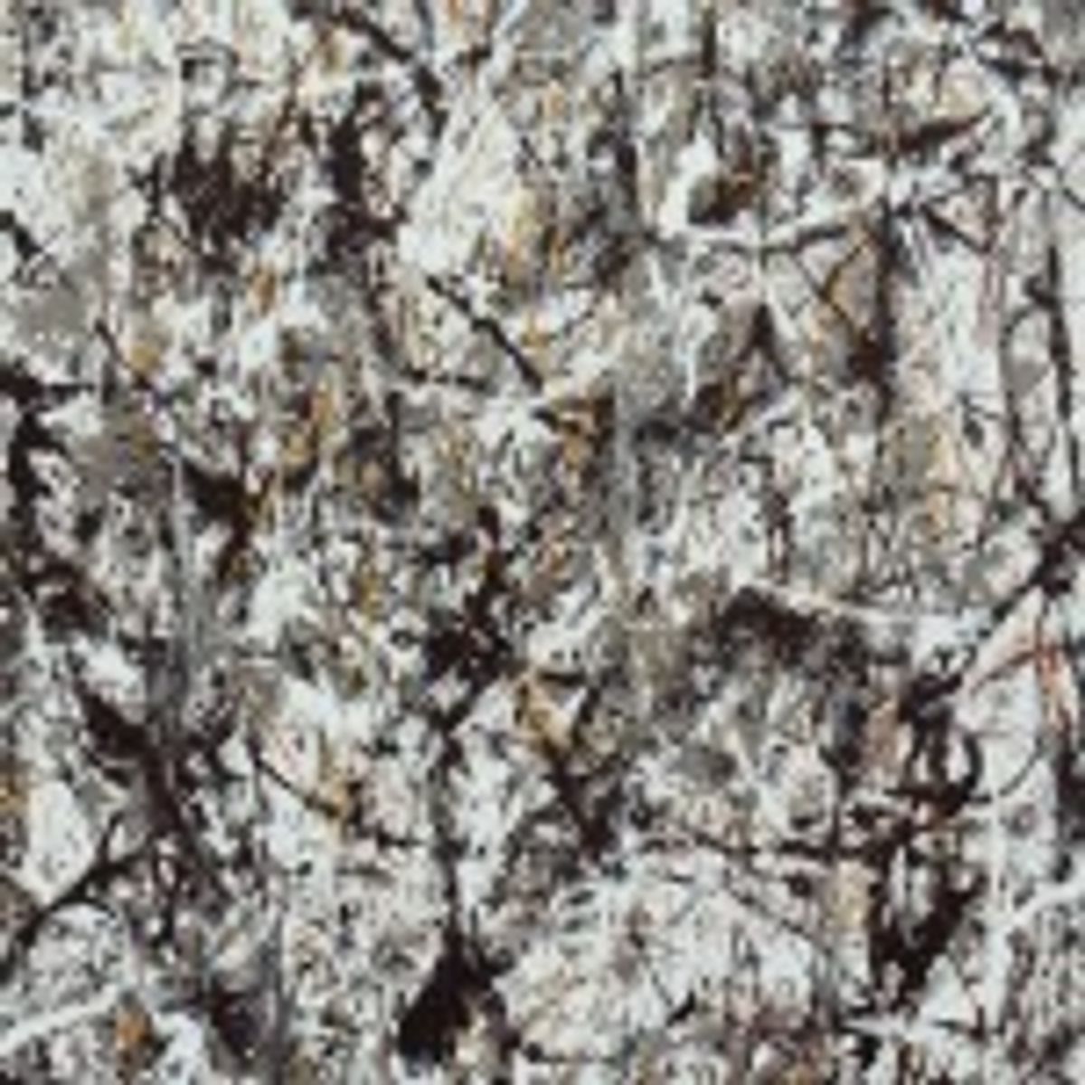 Cathedral.( Duco et aluminium sur toile. Dallas.181x89. 1947)