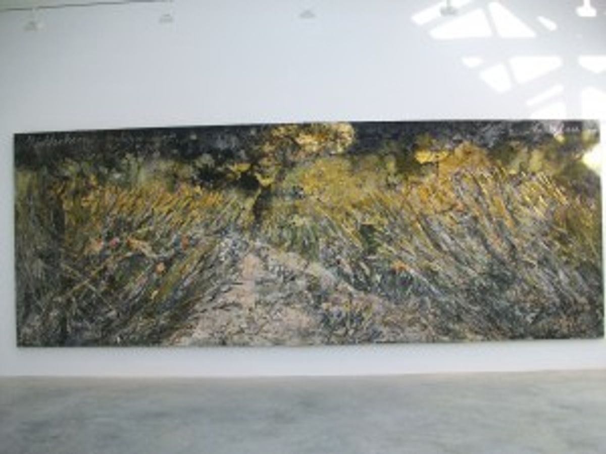 La mémoire selon Anselm Kiefer galerie Ropac de Pantin en 2012