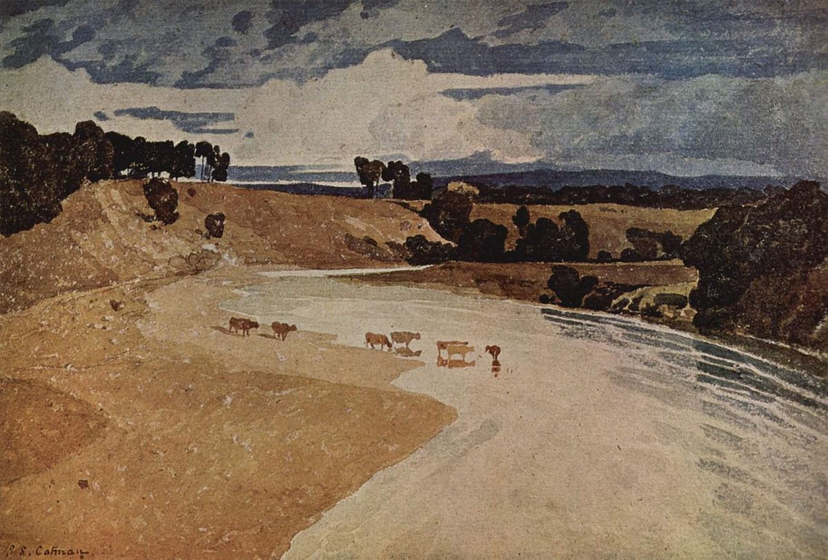 aquarelle sèche