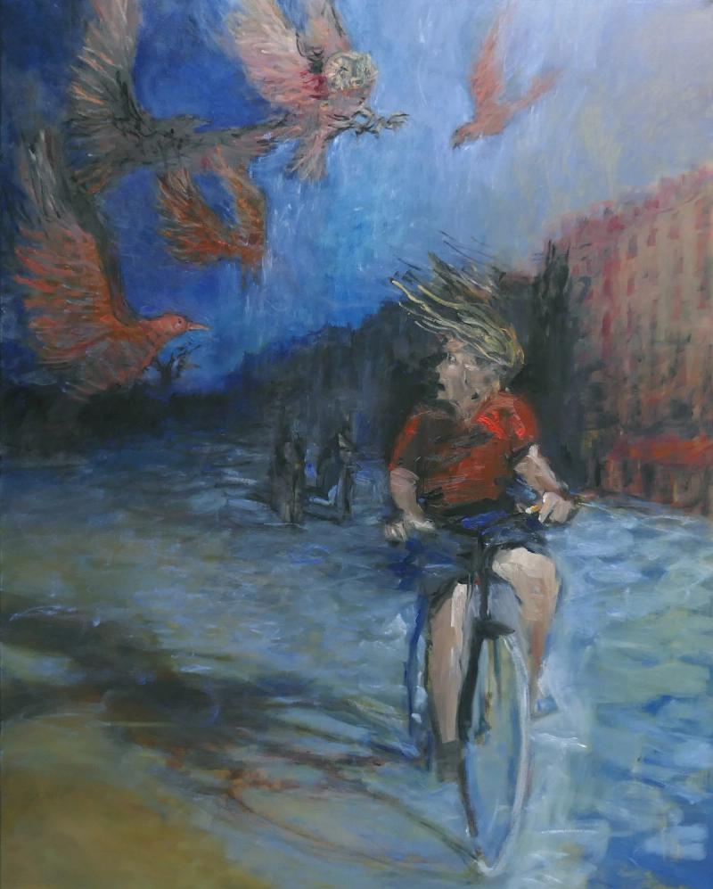 Huile : 23T04, série Personnages
