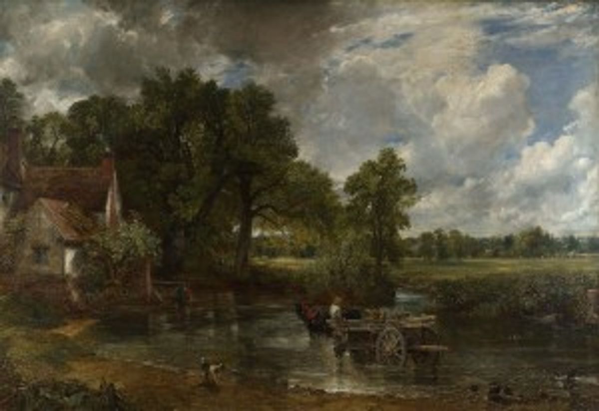 « la charrette de foin » 1821