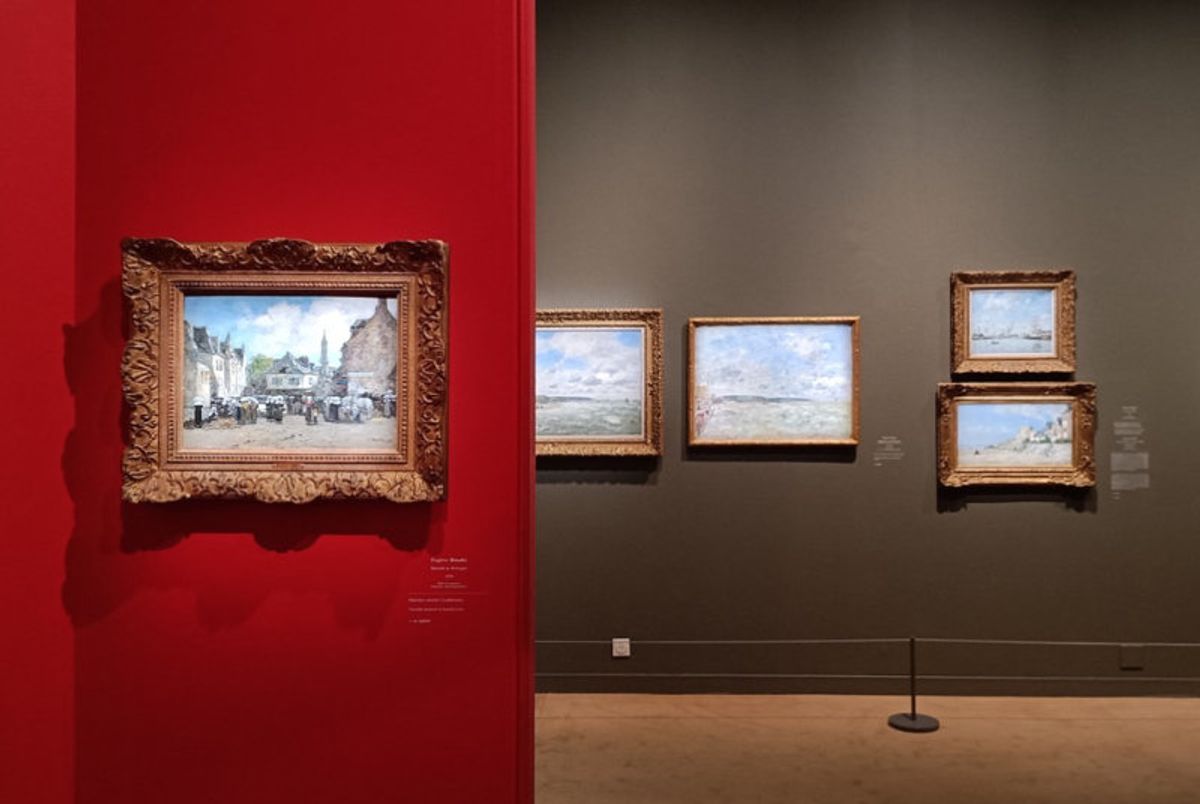 vue de l’exposition jusqu’au 31 août au musée Marmottan