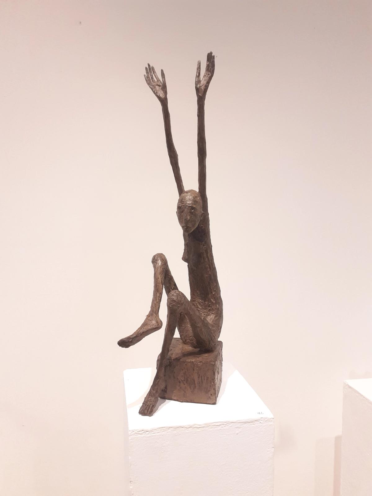 Marc Petit. « L’incrédule », bronze, environ 47 cm